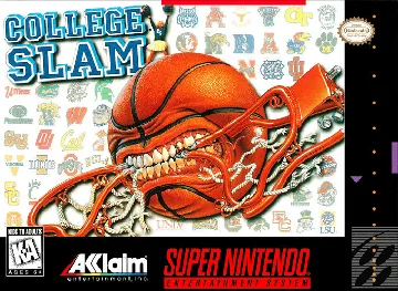 College Slam (USA) box cover front